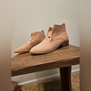 Tan Leather Men's Ankle Boots